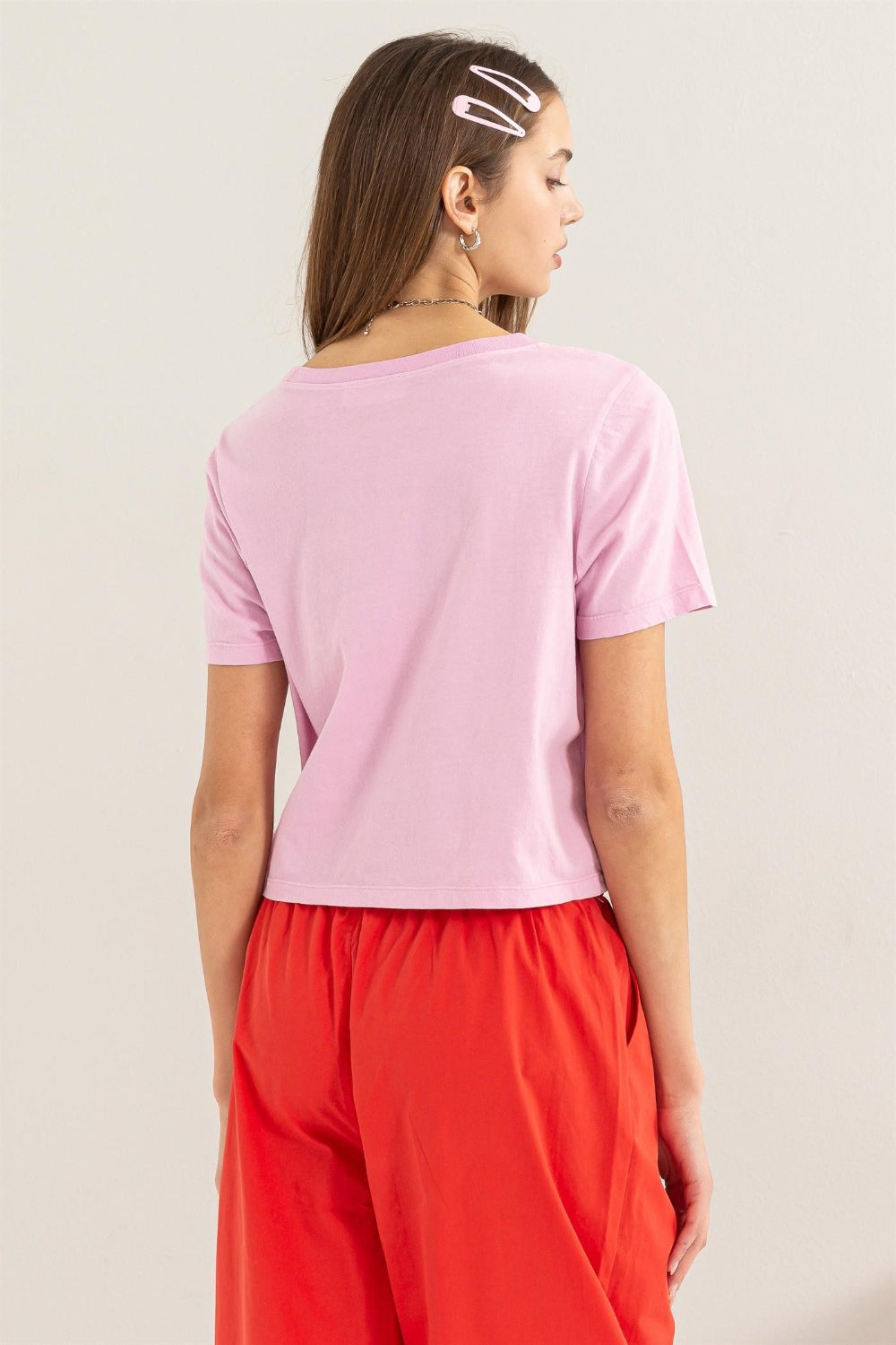 HYFVE Round Neck Cropped T-Shirt - AllIn Computer