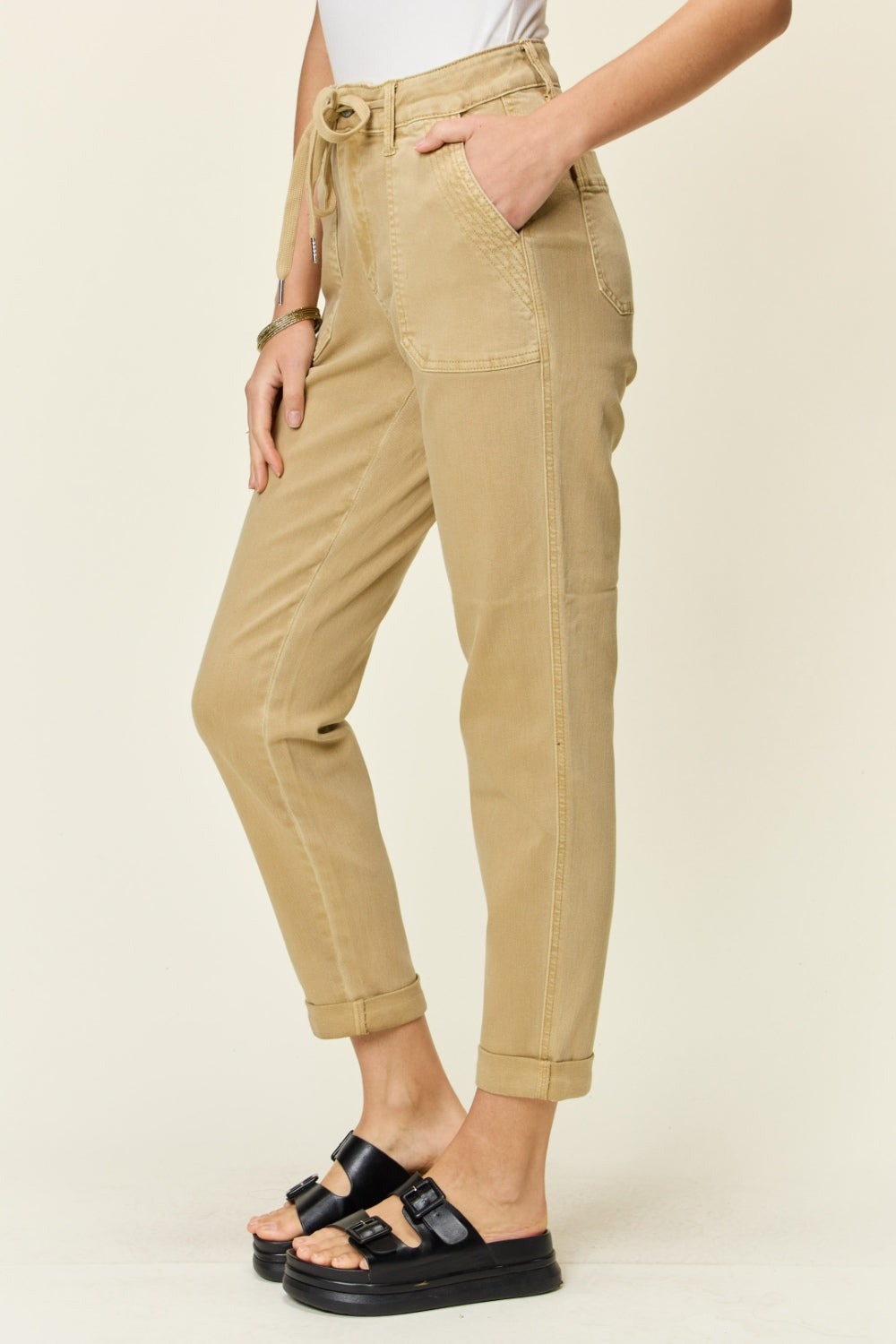 Judy Blue Full Size High Waist Jogger Jeans - AllIn Computer