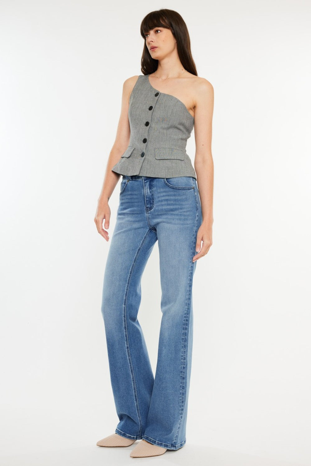 Kancan Ultra-High Rise Cat's Whiskers Jeans - AllIn Computer