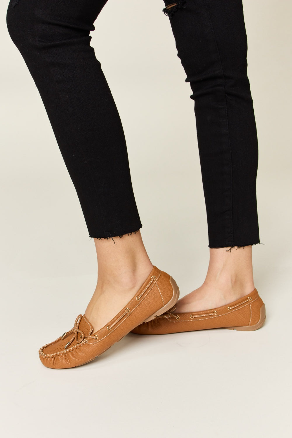 Forever Link Bow Decor Flat Loafers - AllIn Computer