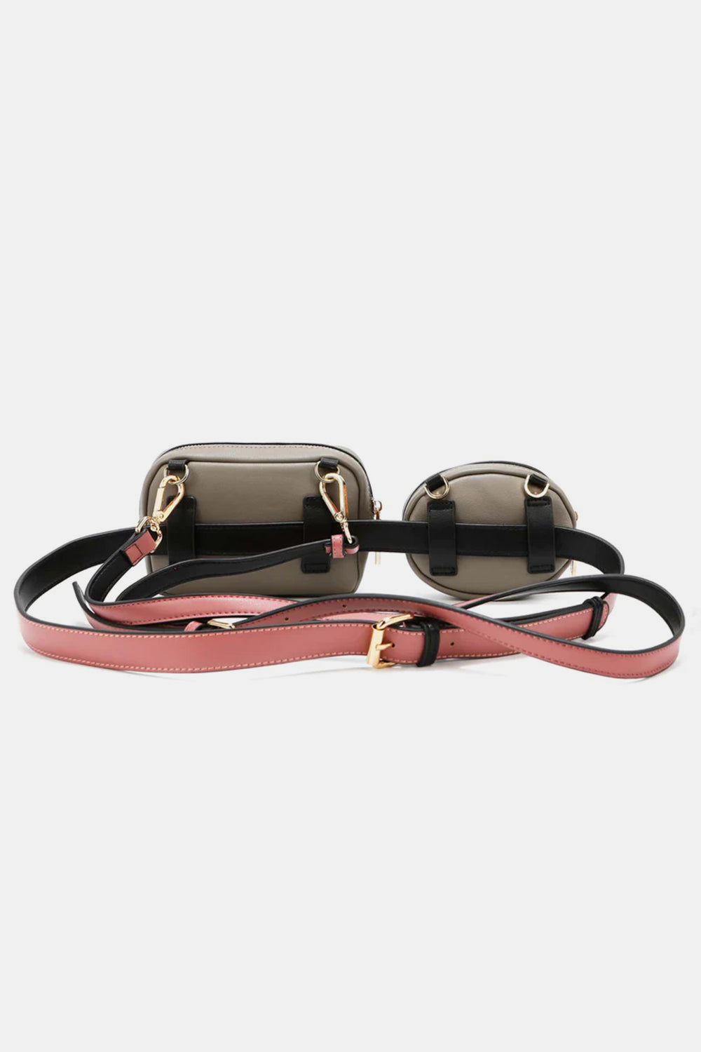 Nicole Lee USA Double Pouch Fanny Pack - AllIn Computer