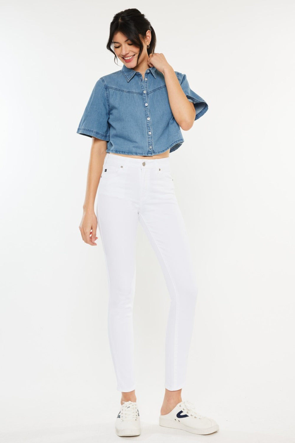 Kancan High Rise Ankle Skinny Jeans - AllIn Computer