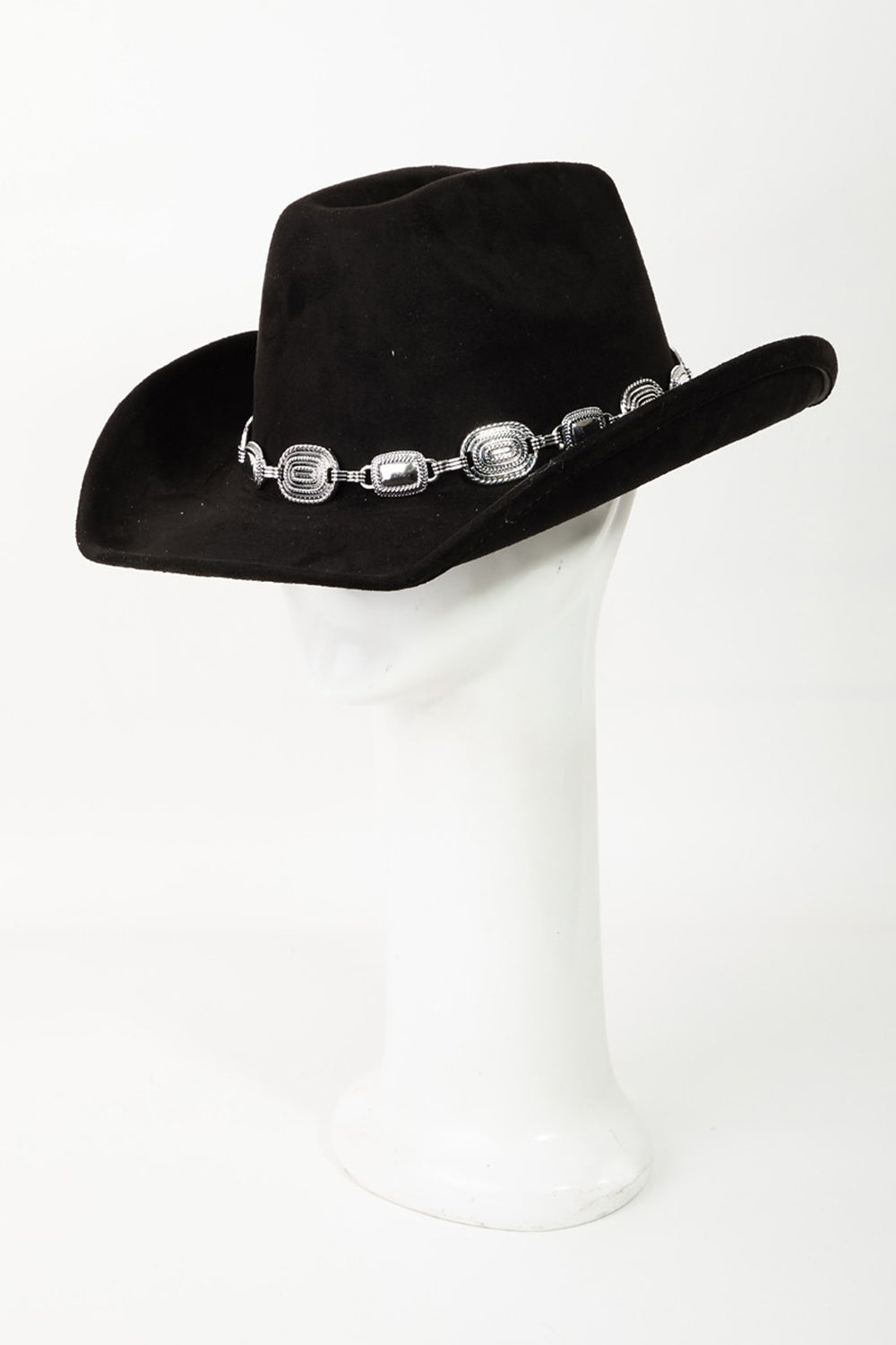 Fame Metal Trim Cowboy Hat - AllIn Computer