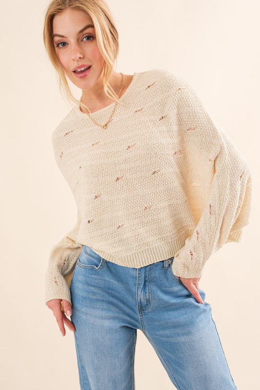 And The Why Dolman Sleeves Sweater - AllIn Computer