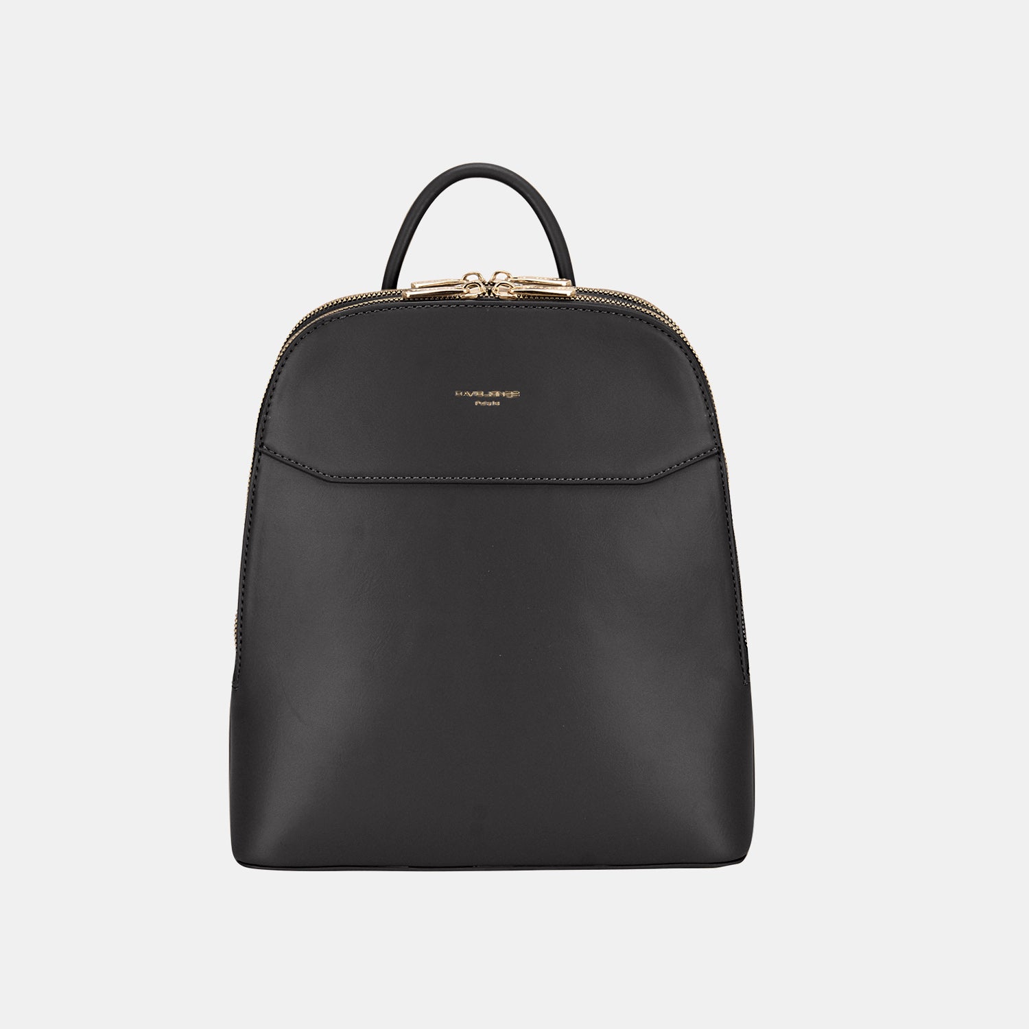 David Jones PU Leather Adjustable Straps Backpack Bag - AllIn Computer