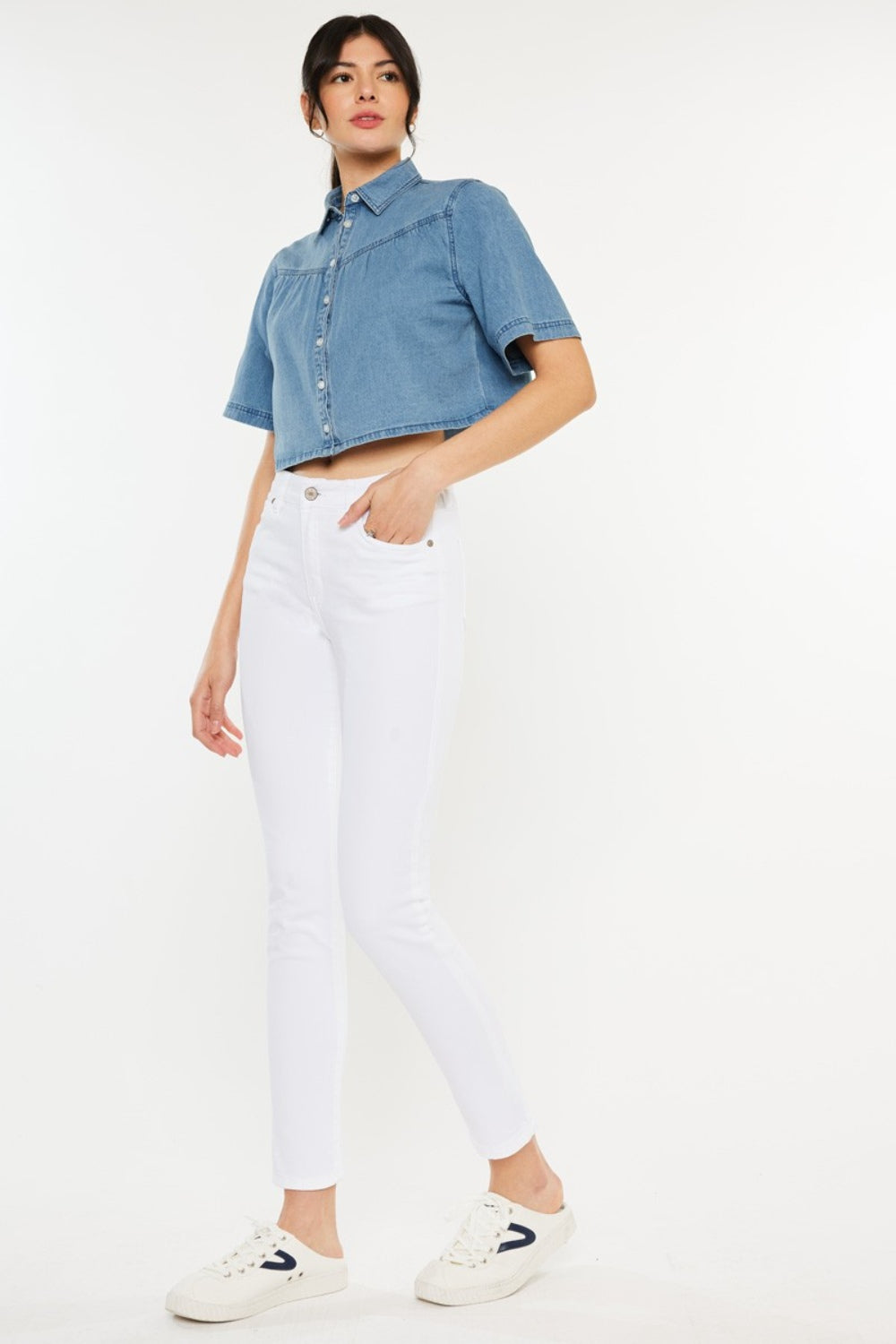 Kancan High Rise Ankle Skinny Jeans - AllIn Computer