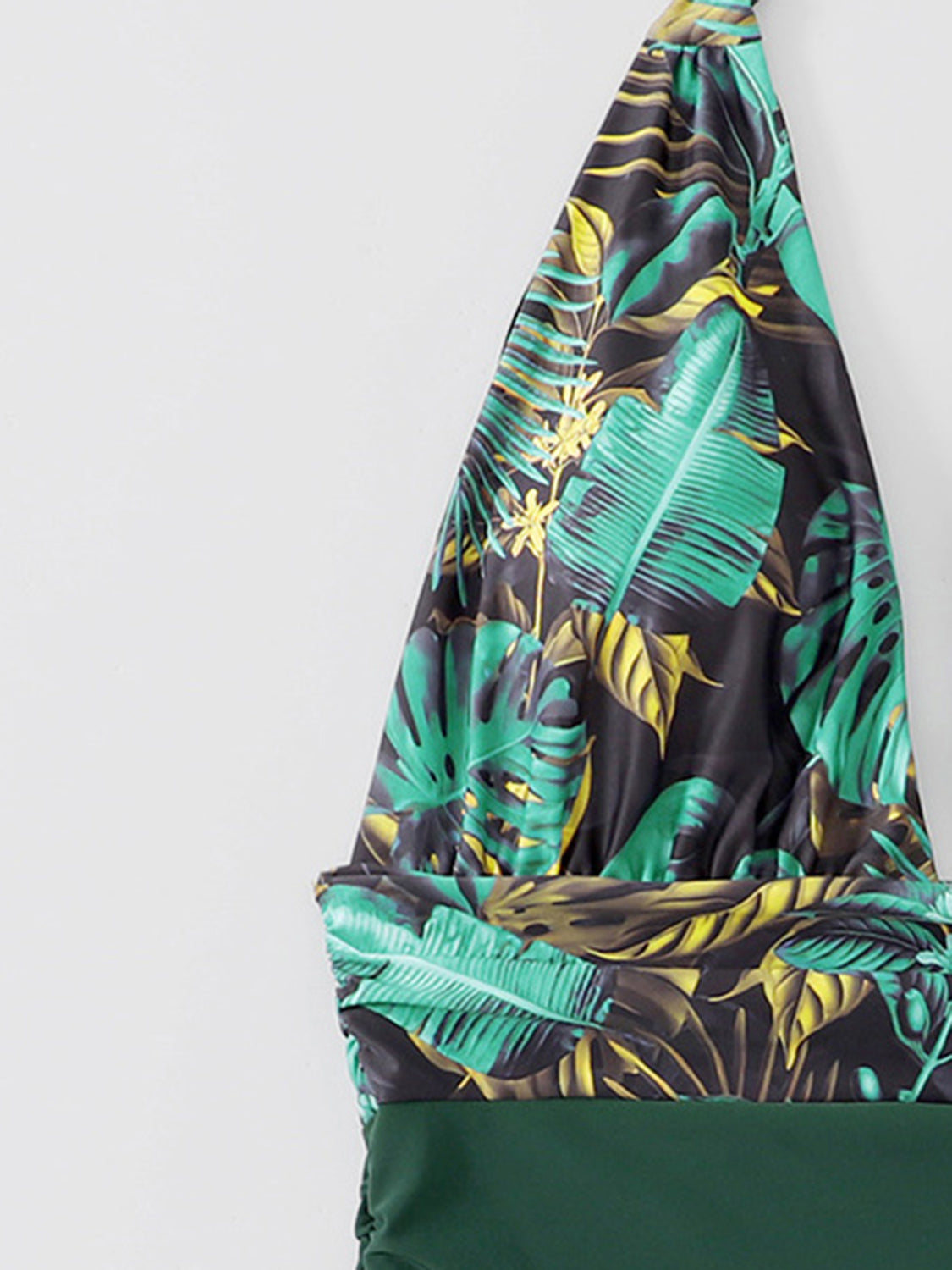 Halter Neck One-Piece Swimwear - AllIn Computer