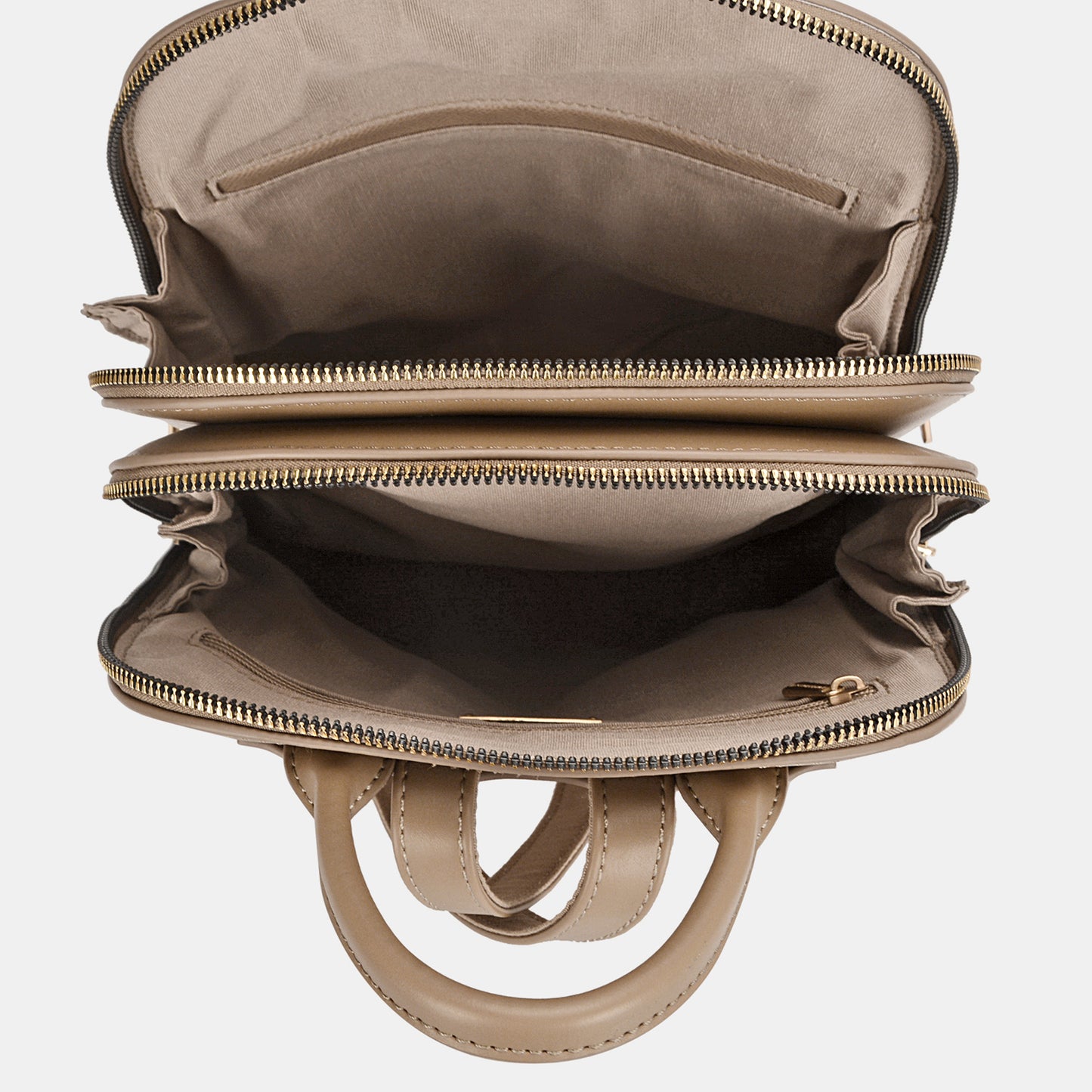 David Jones PU Leather Adjustable Straps Backpack Bag - AllIn Computer