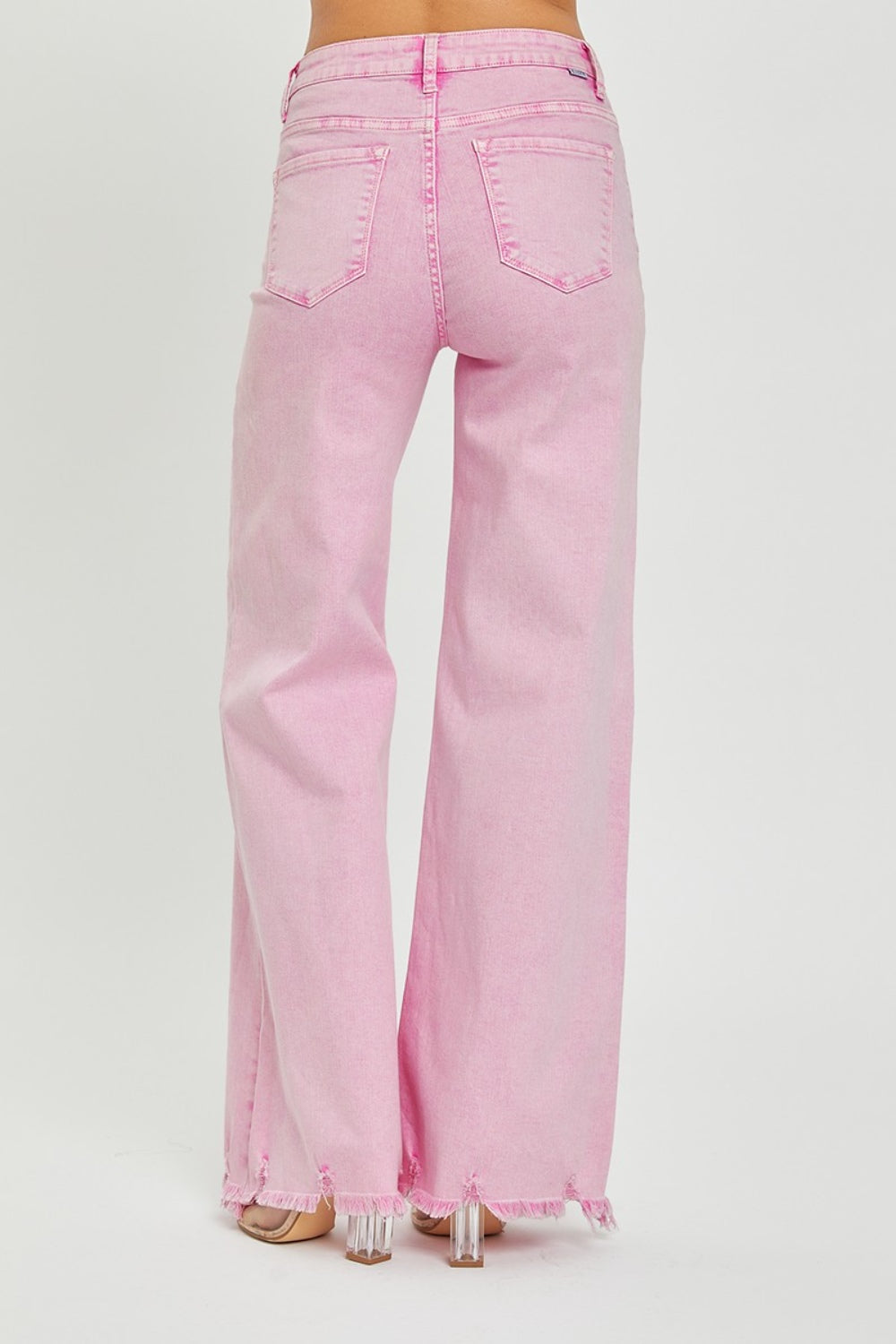 RISEN High Rise Wide Leg Jeans - AllIn Computer
