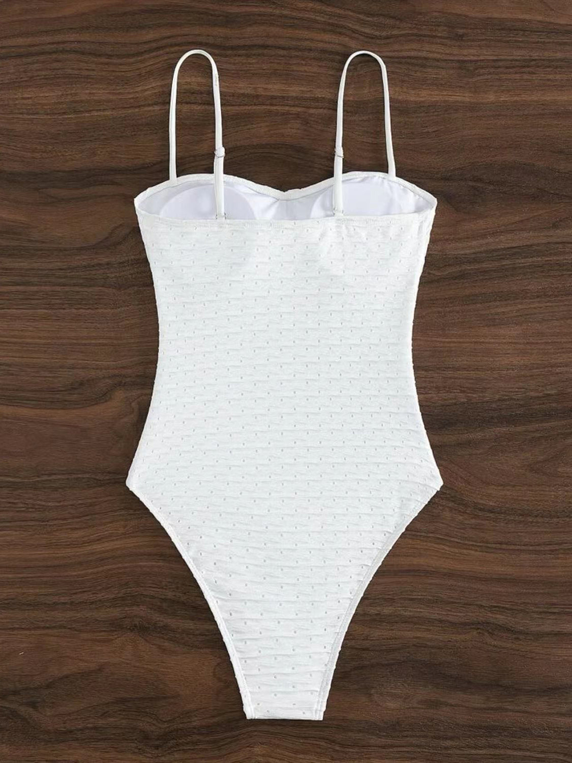 Sweetheart Neck Spaghetti Strap One-Piece Swimwear - AllIn Computer