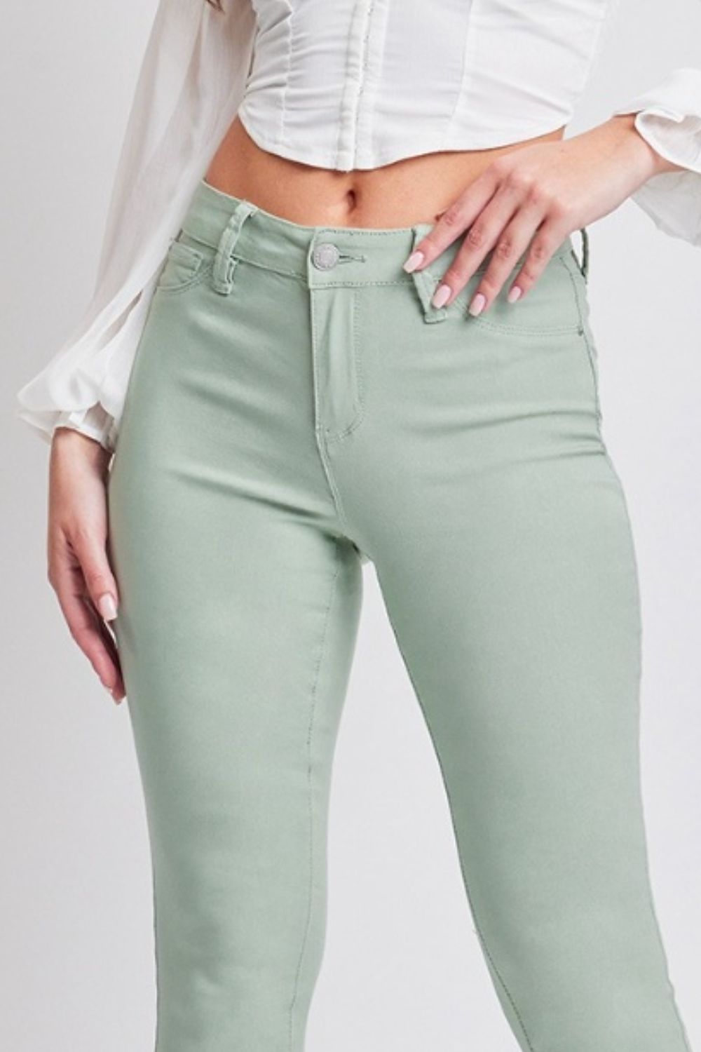 YMI Jeanswear Hyperstretch Mid-Rise Skinny Jeans - AllIn Computer