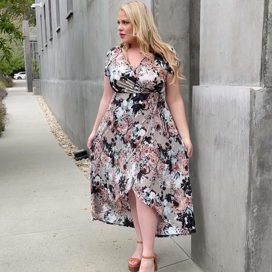 dress, dresses, floral print, maxi dress, maxi dresses, wrap dress, wrap dresses, allin computer, all in computer, women's style, style, women's fashion, fashion, women's clothing, clothing, women's clothing store, clothing store