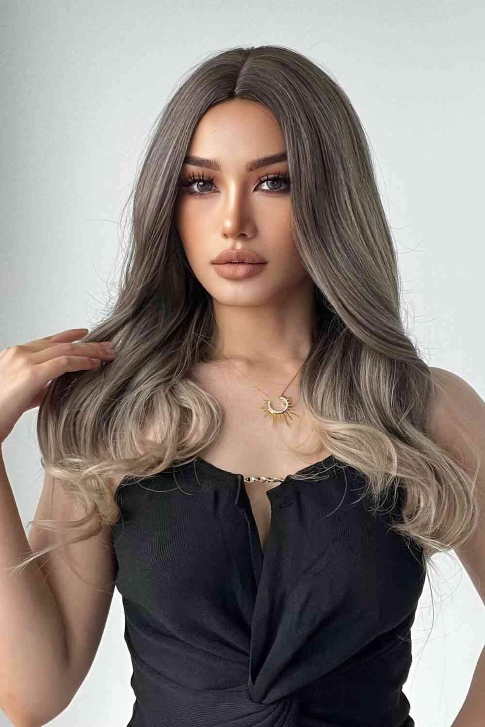 13*1" Full-Machine Wigs Synthetic Long Straight 24" - AllIn Computer