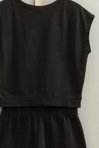HYFVE Cropped Tank and Drawstring Shorts Set - AllIn Computer
