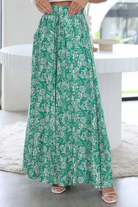 Tied Wide Leg Pants - AllIn Computer
