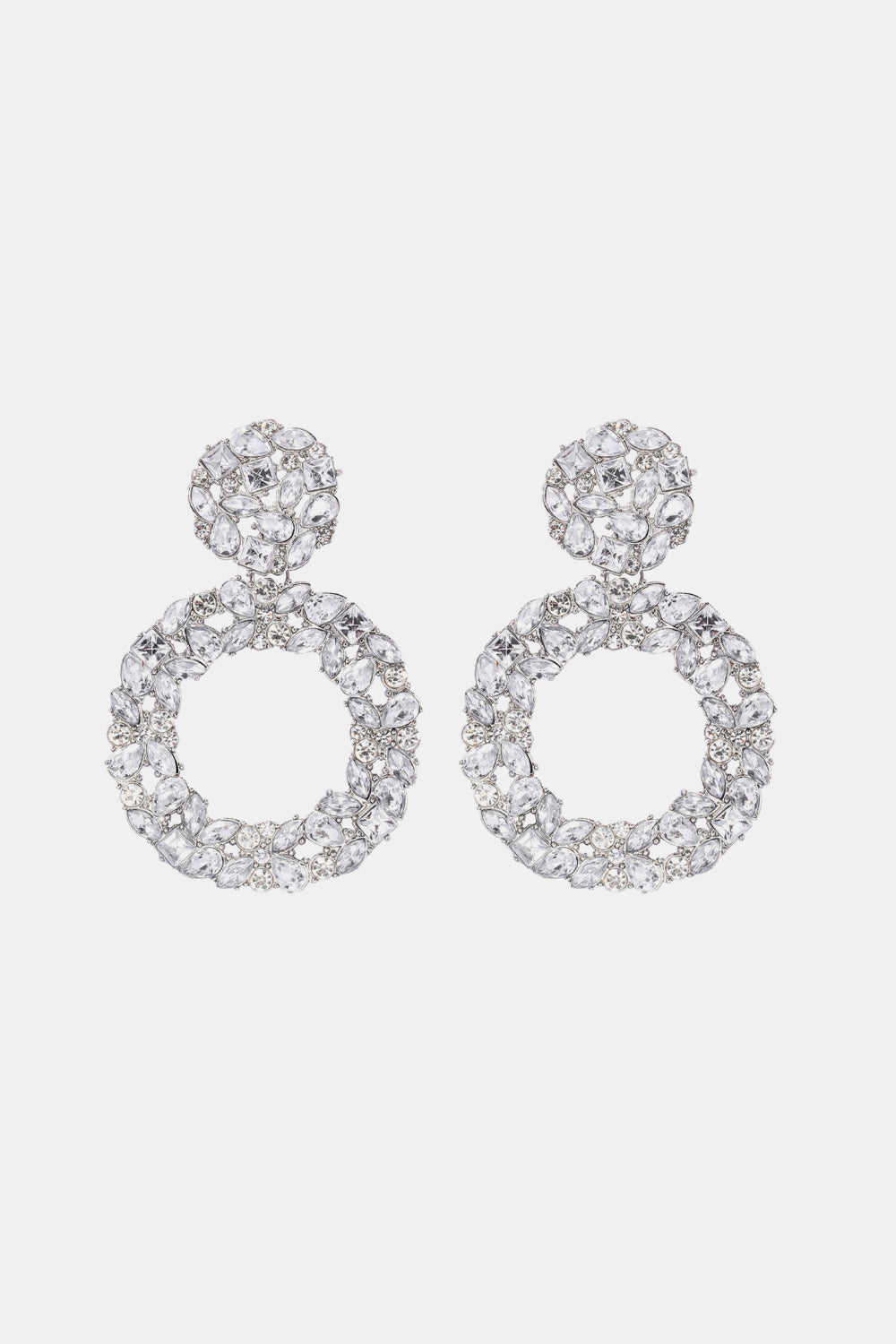 Round Shape Acrylic Dangle Earrings - AllIn Computer