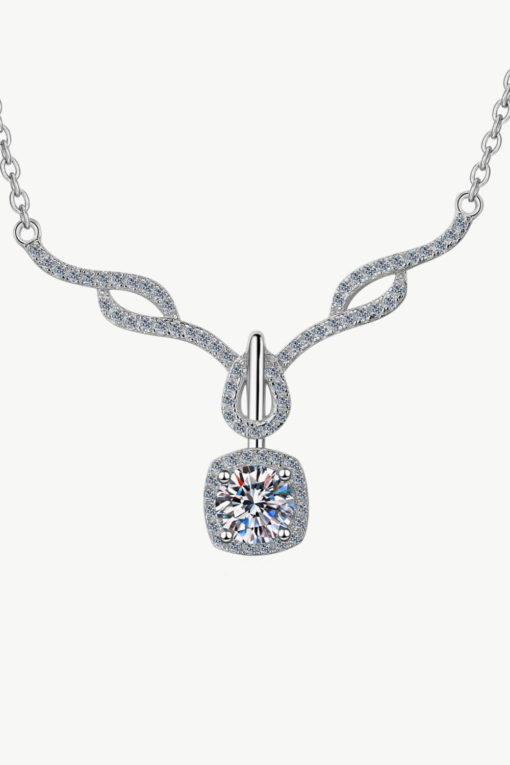 Right On Trend Moissanite Pendant Necklace - AllIn Computer