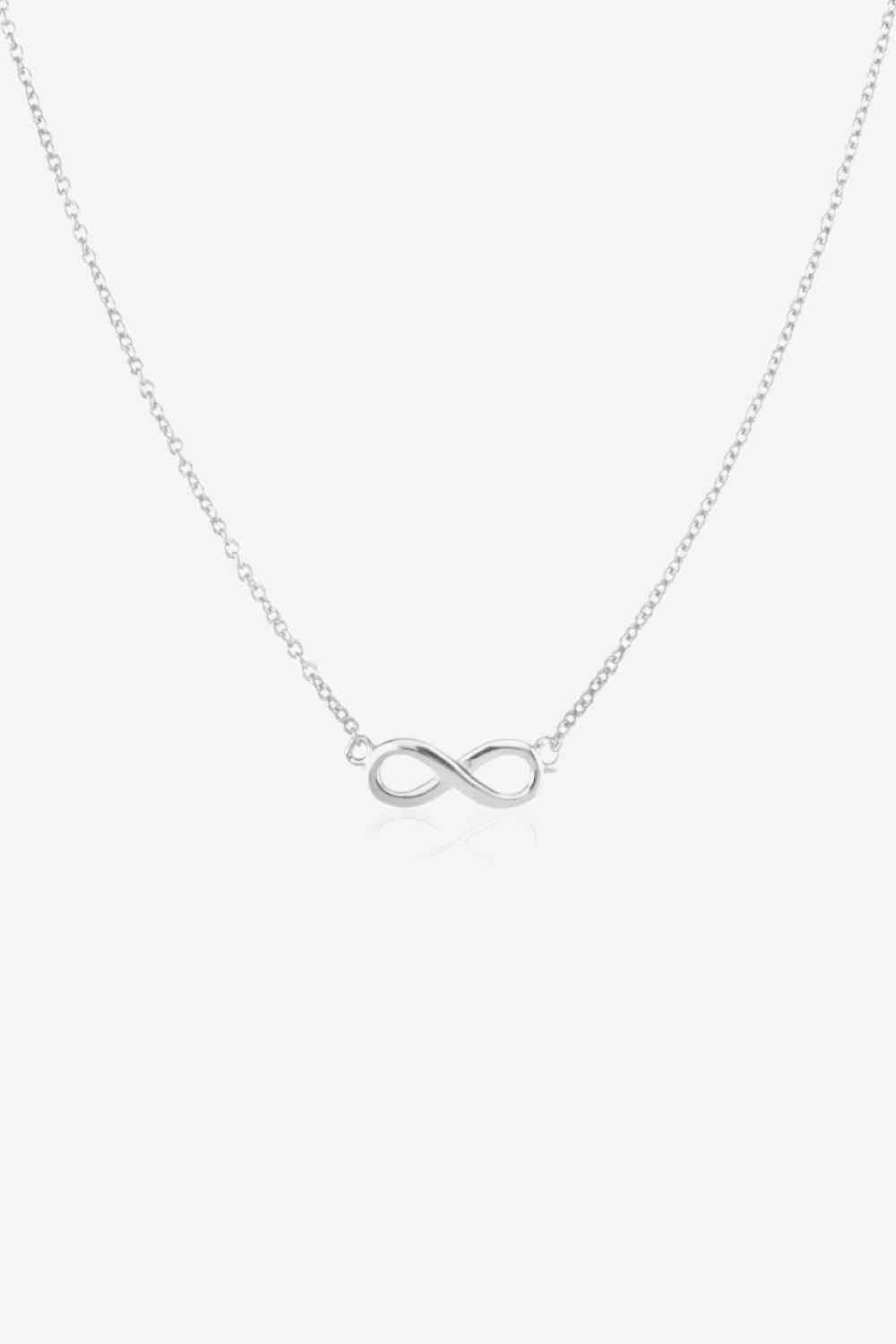 Figure 8 Lobster Clasp 925 Sterling Silver Necklace - AllIn Computer