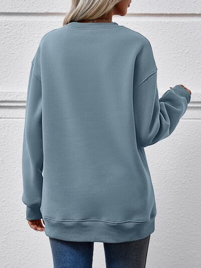 MERRY CHRISTMAS Dropped Shoulder Sweatshirt - AllIn Computer