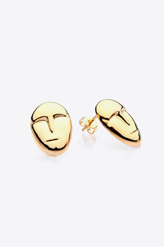 Figure Stud Earrings - AllIn Computer
