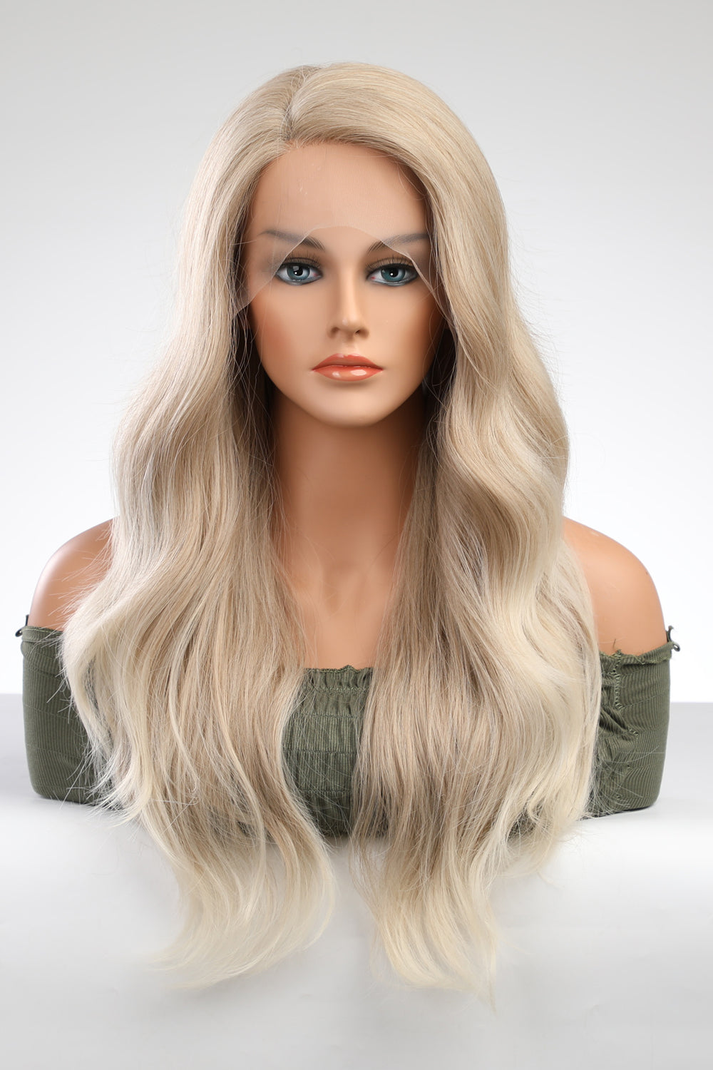 13*2" Lace Front Wigs Synthetic Long Wave 25" 150% Density - AllIn Computer