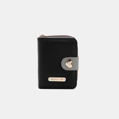 Nicole Lee USA Solid Heart Bi-fold Wallet - AllIn Computer