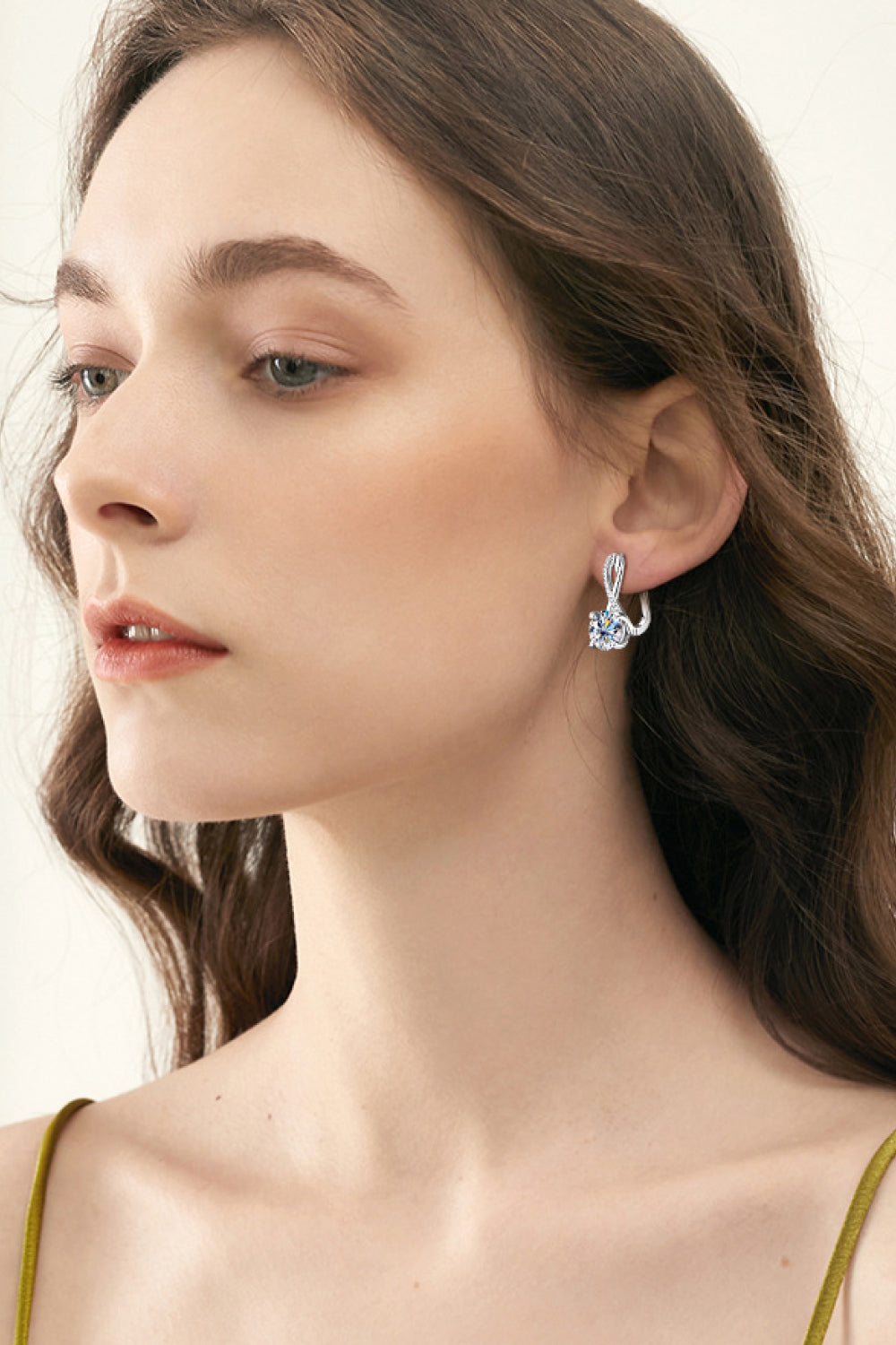 4 Carat Moissanite 925 Sterling Silver Earrings - AllIn Computer