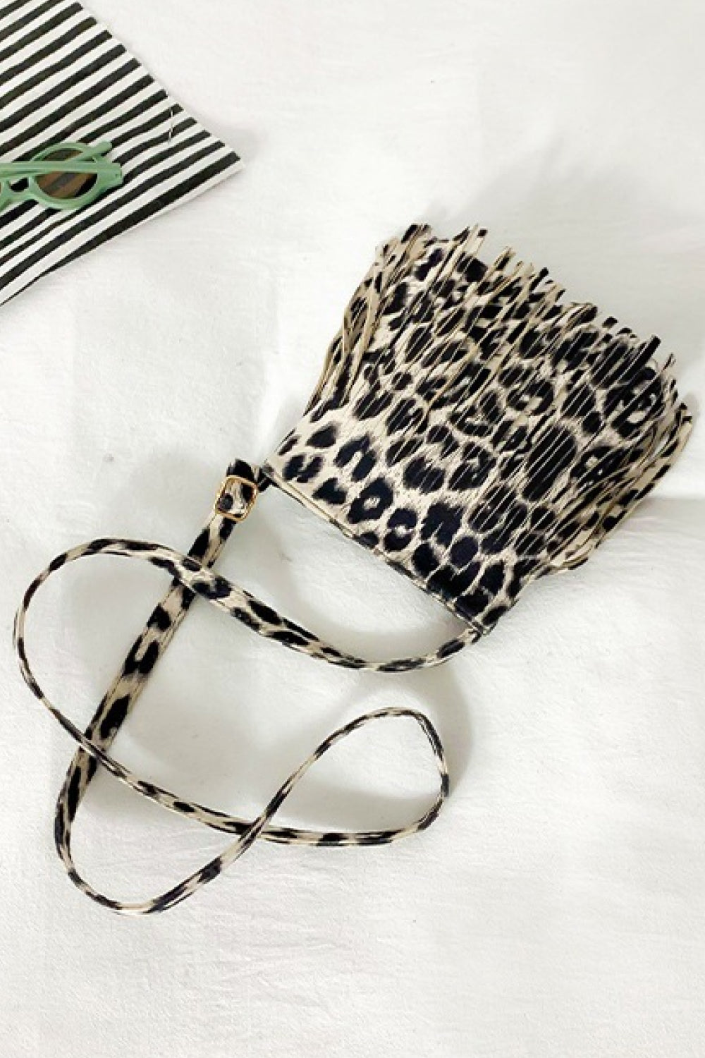 Adored PU Leather Crossbody Bag with Fringe - AllIn Computer