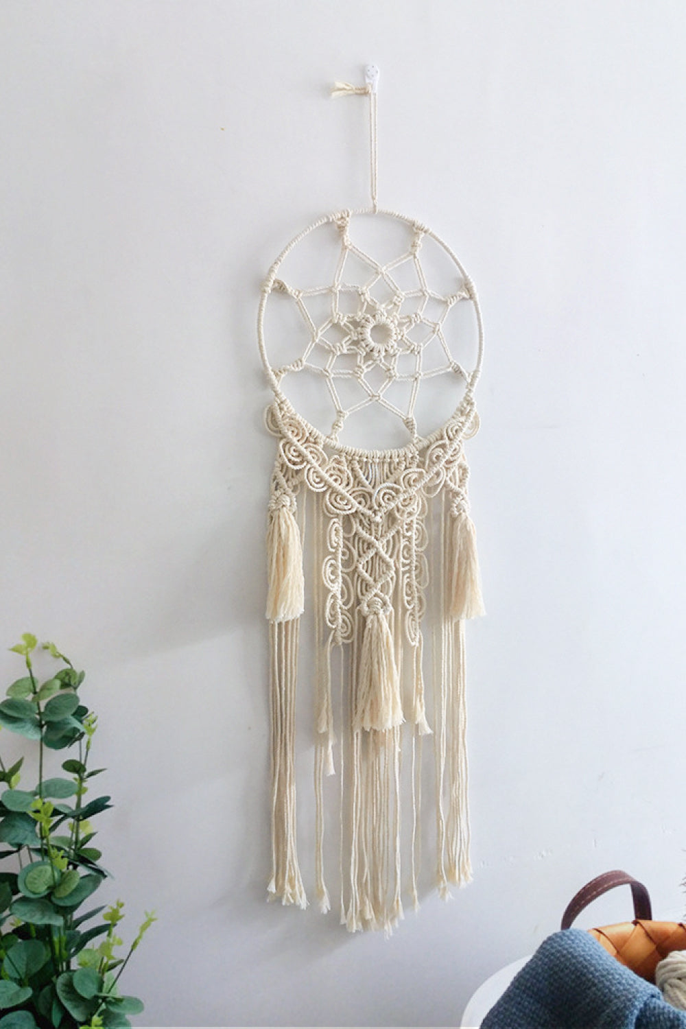 Macrame Fringe Hanging Wall Decor - AllIn Computer