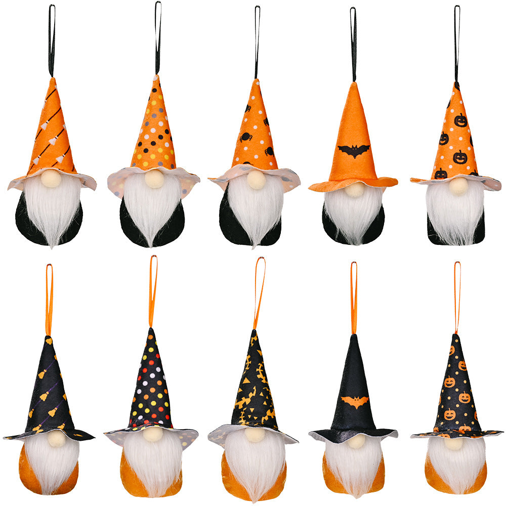 Assorted 2-Piece Halloween Element Gnome Hanging Widgets - AllIn Computer