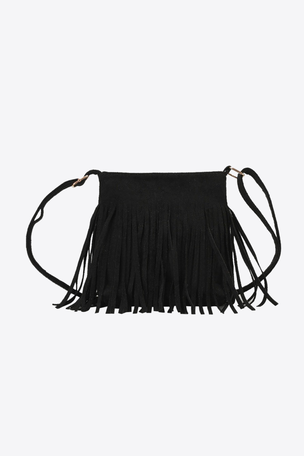 Adored PU Leather Crossbody Bag with Fringe - AllIn Computer