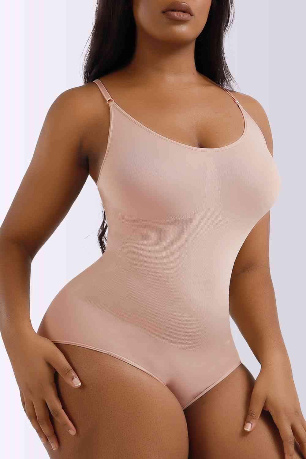 Spaghetti Strap Shaping Bodysuit - AllIn Computer