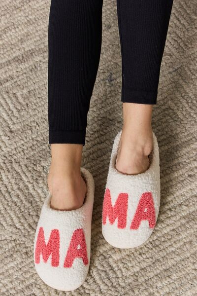 Melody MAMA Pattern Cozy Slippers - AllIn Computer