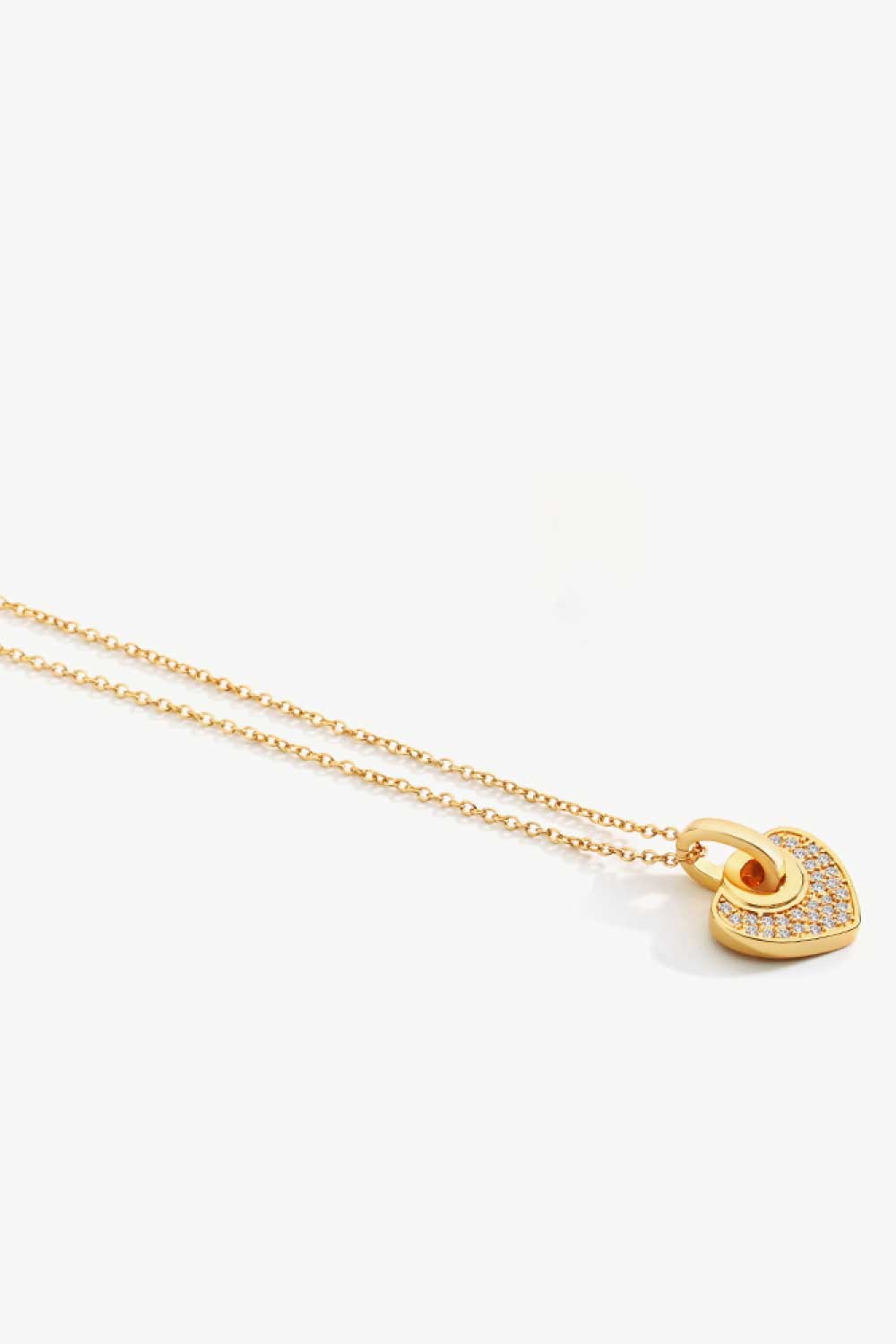 Crystal Heart Pendant Necklace - AllIn Computer