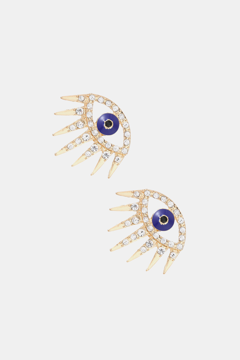 Evil Eye Rhinestone Dangle Earrings - AllIn Computer