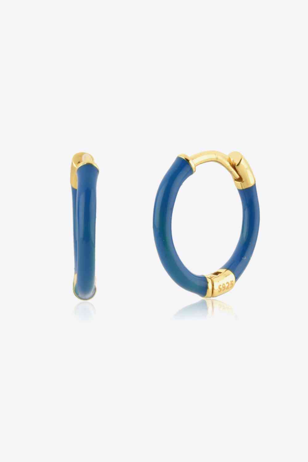 925 Sterling Silver Huggie Earrings - AllIn Computer