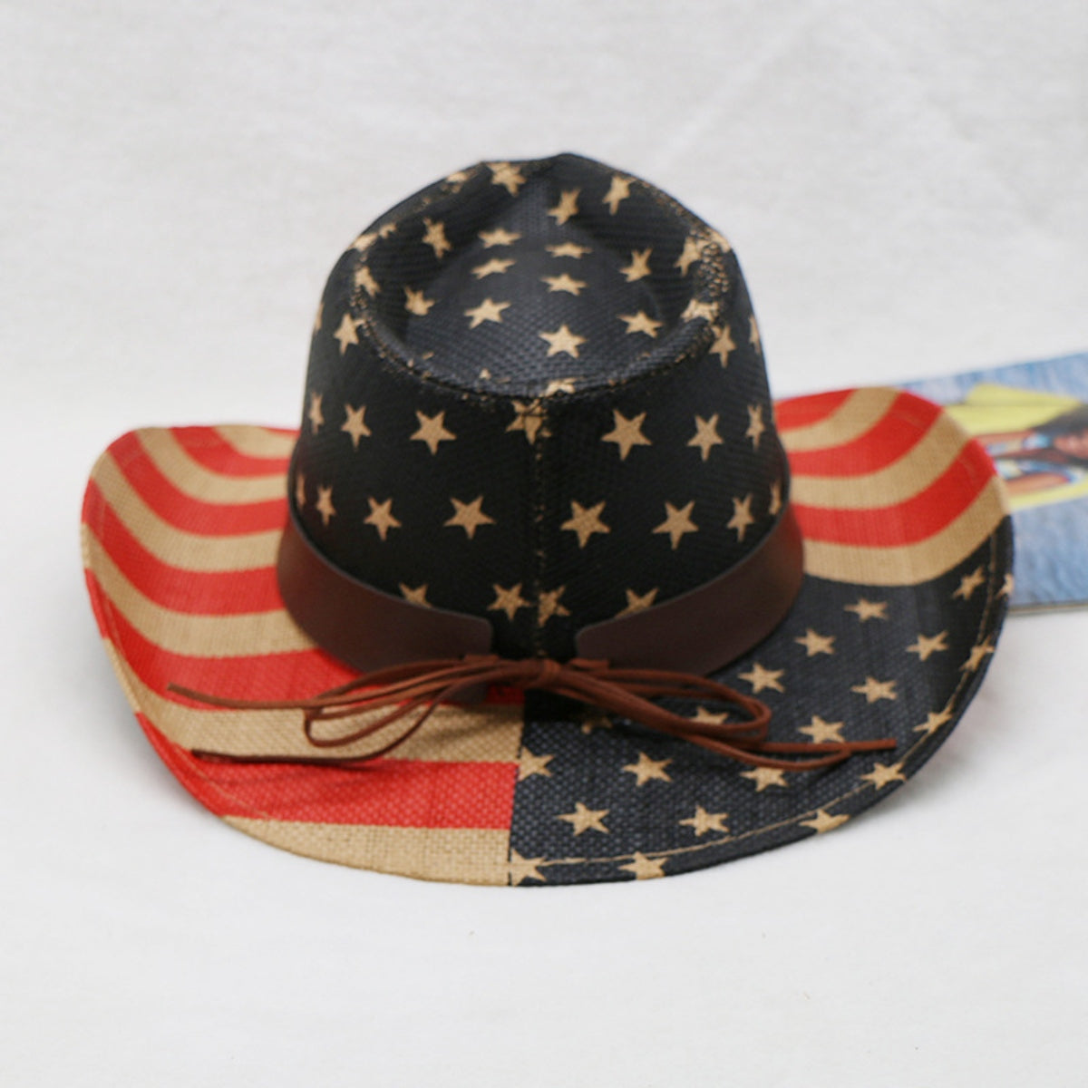 US Flag Print Paper Cloth Hat - AllIn Computer