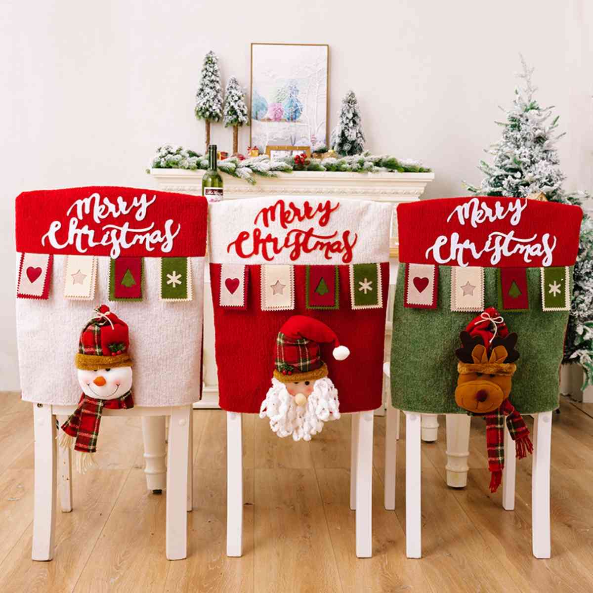 MERRY CHRISTMAS Chair Cover - AllIn Computer