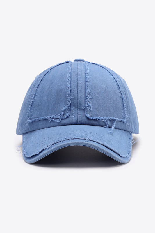 Distressed Adjustable Baseball Cap - AllIn Computer