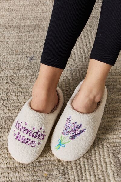 Melody Sequin Pattern Cozy Slippers - AllIn Computer
