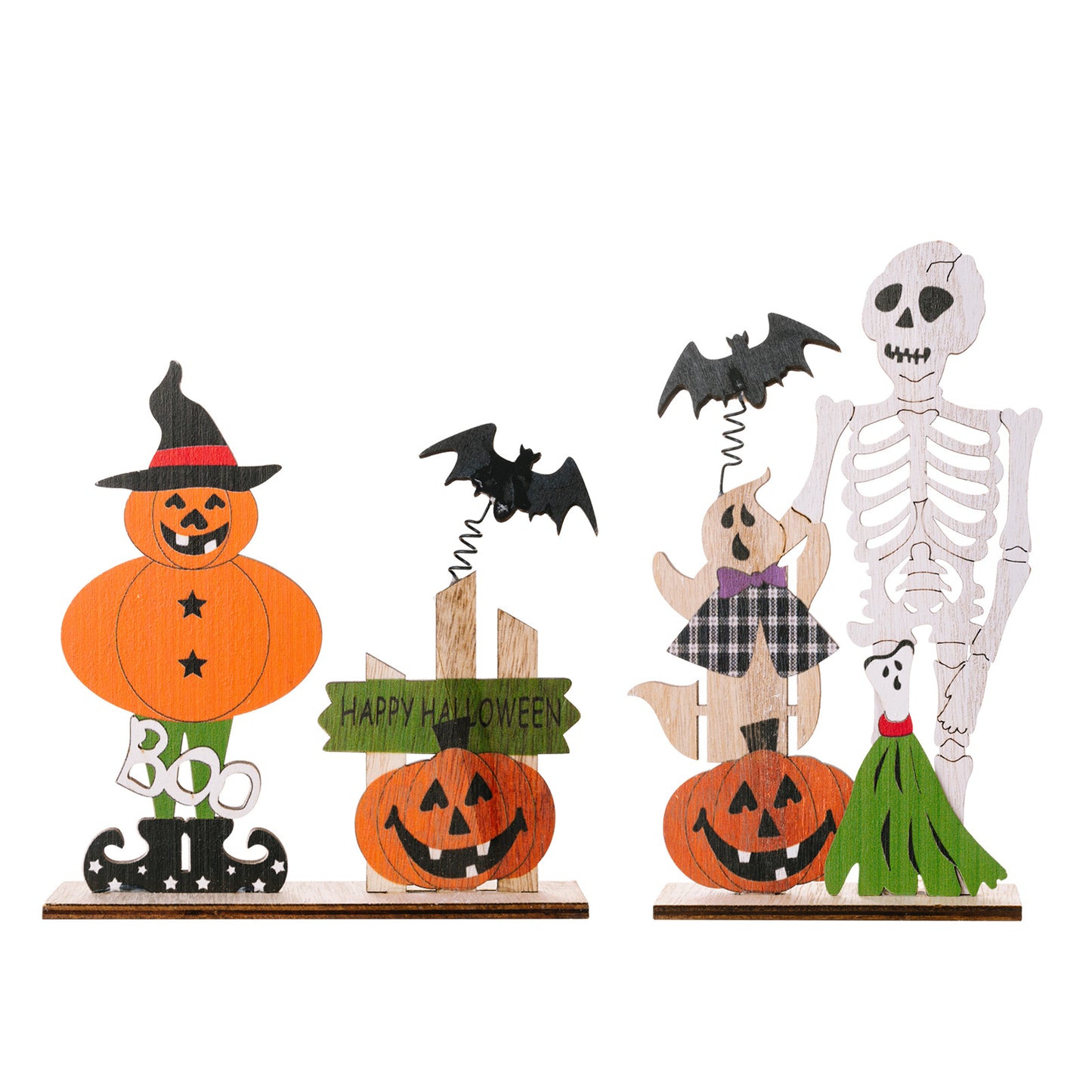 2-Piece Halloween Element Decor Ornaments - AllIn Computer