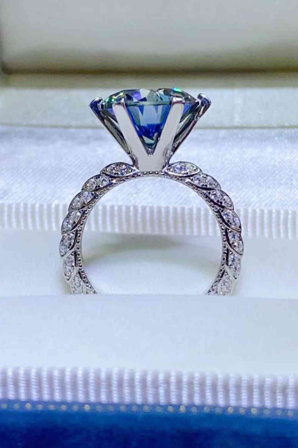 5 Carat Moissanite 925 Sterling Silver Ring - AllIn Computer