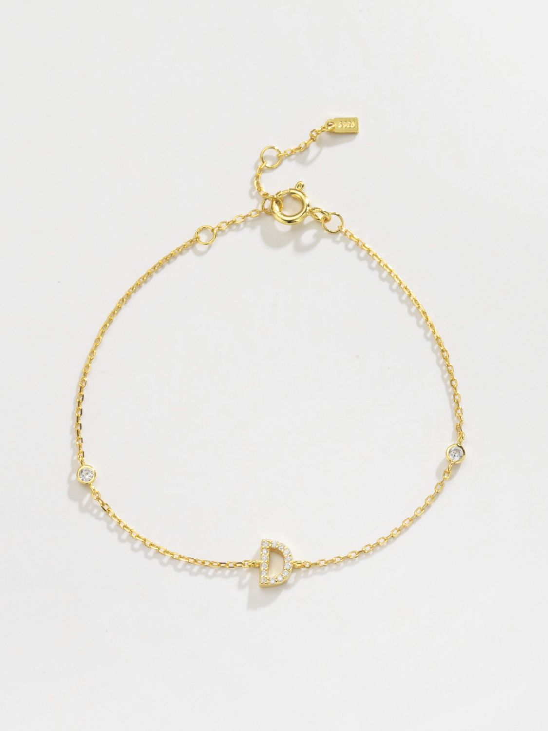 A To F Zircon 925 Sterling Silver Bracelet - AllIn Computer