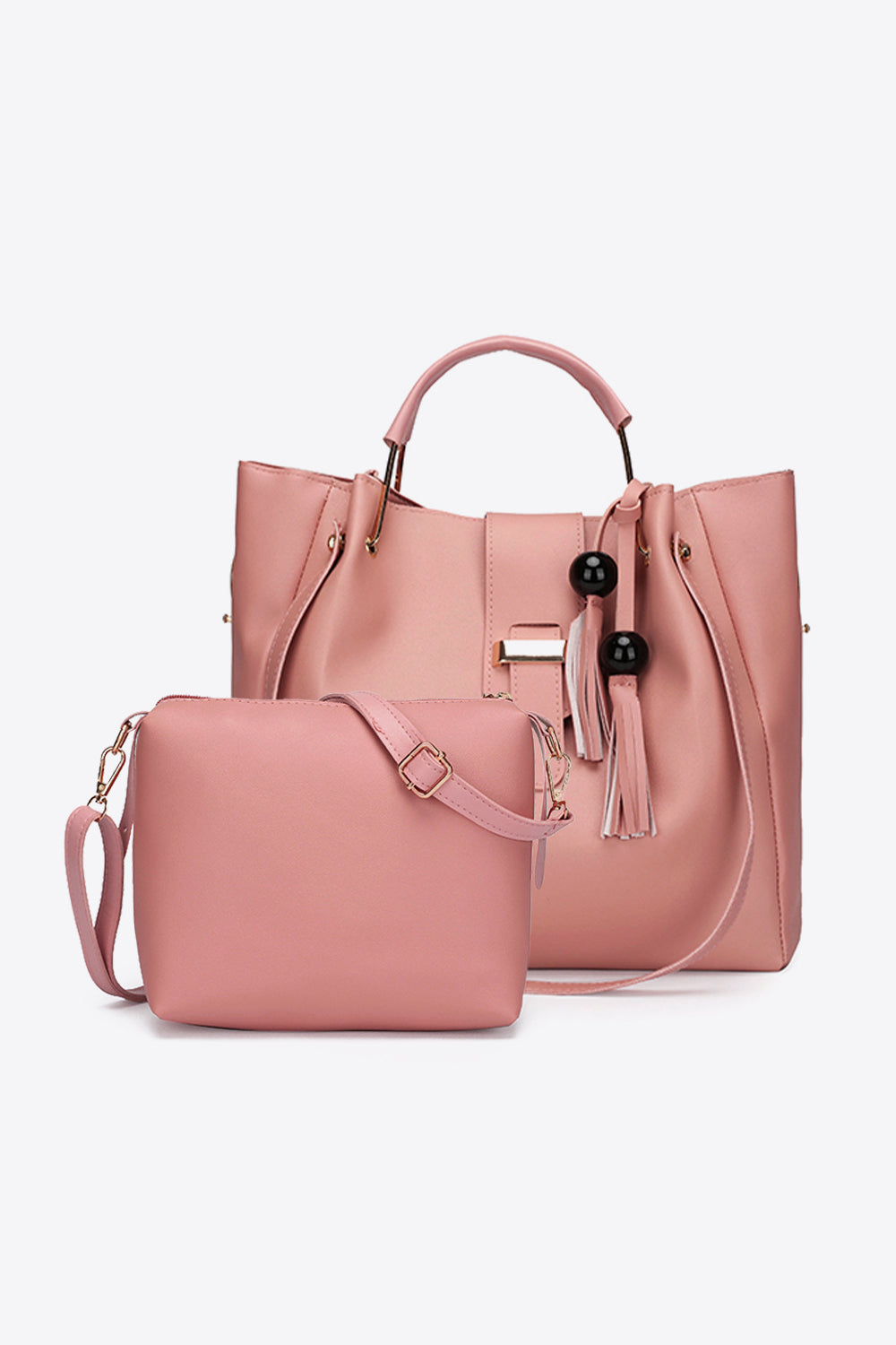 2-Piece PU Leather Bag Set - AllIn Computer