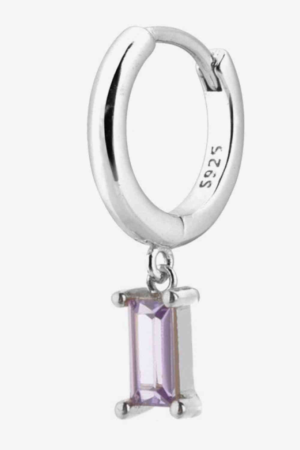 Zircon Huggie Drop Earrings - AllIn Computer