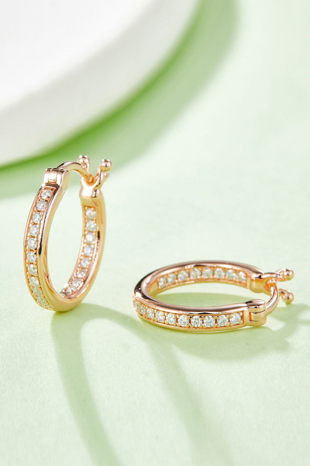 Adored Moissanite 925 Sterling Silver Earrings - AllIn Computer