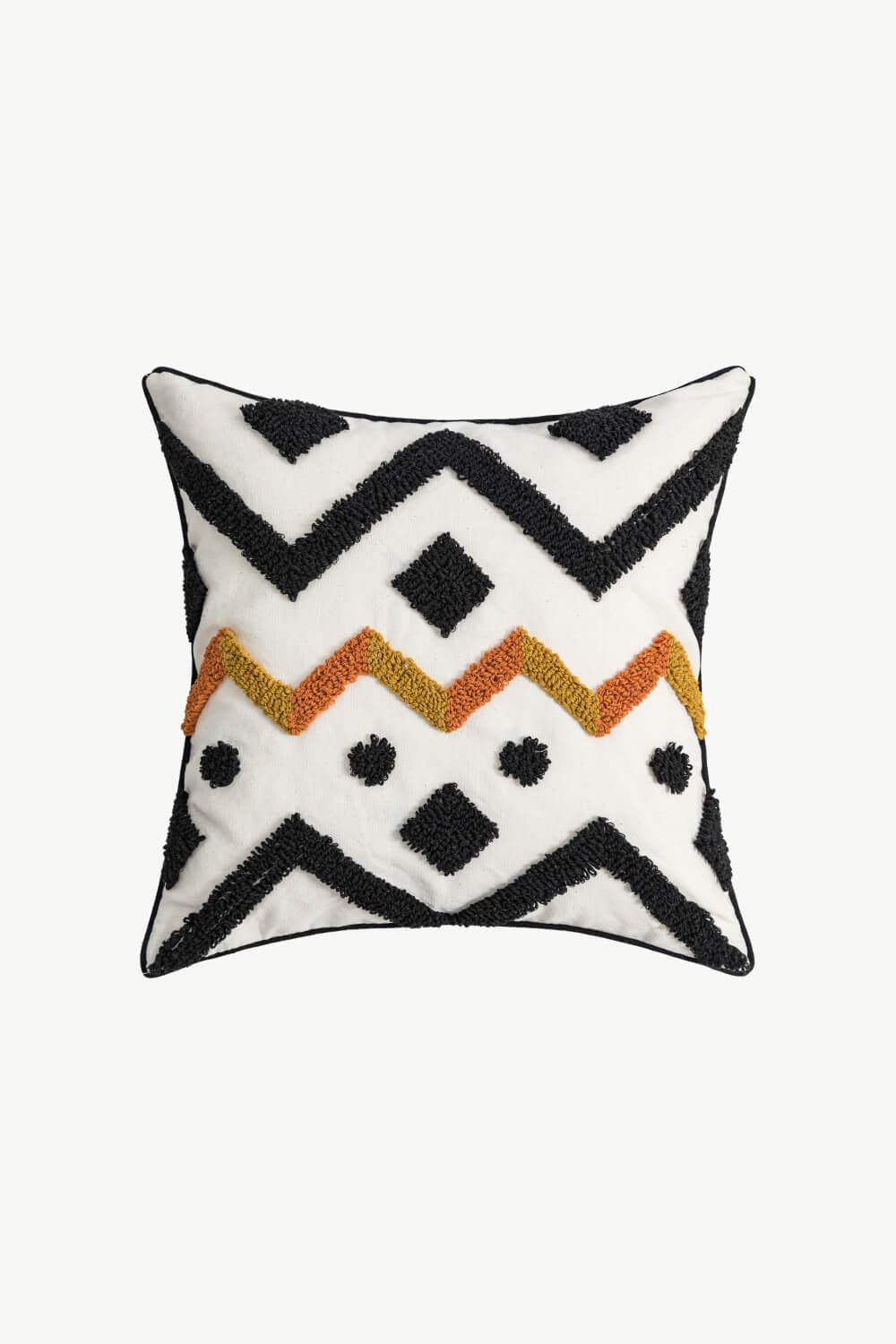 Geometric Embroidered Decorative Throw Pillow Case - AllIn Computer