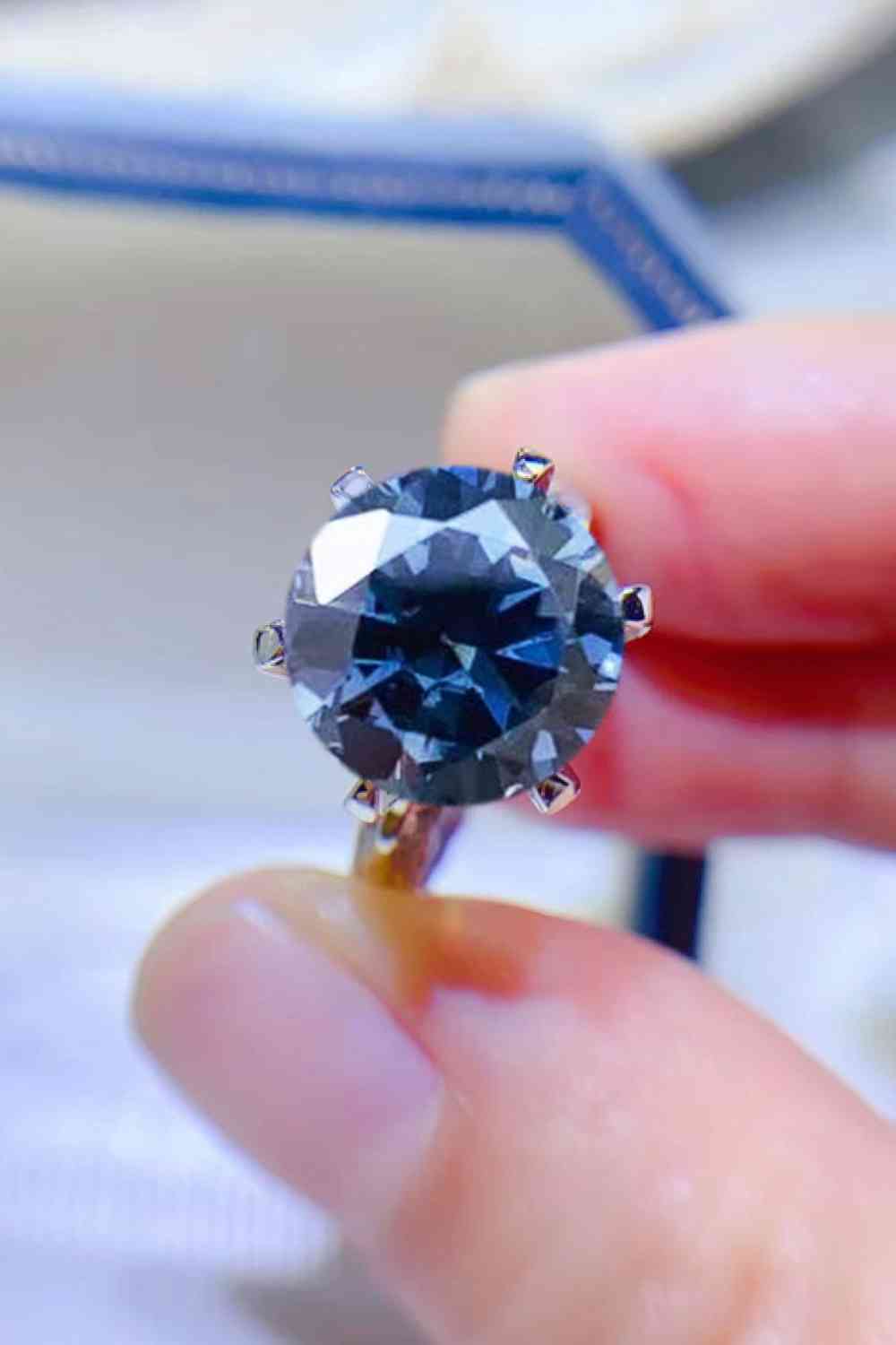 5 Carat Moissanite 925 Sterling Silver Ring - AllIn Computer
