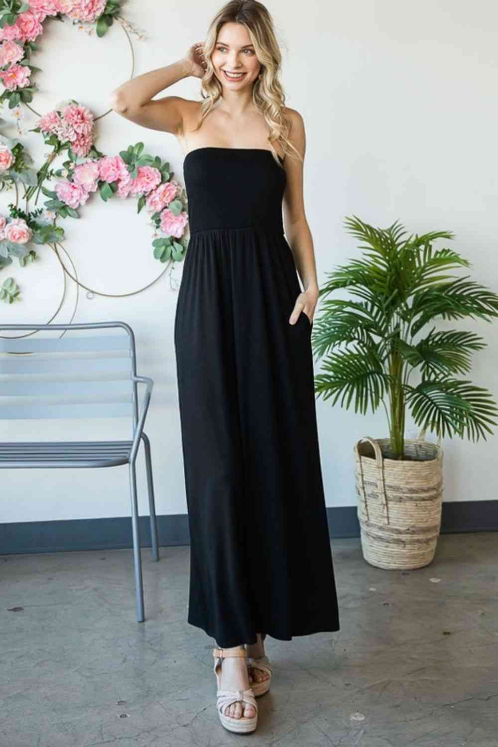 Heimish Full Size Strapless Maxi Dress - AllIn Computer