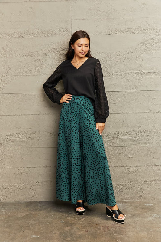 V-Neck Long Sleeve Blouse - AllIn Computer
